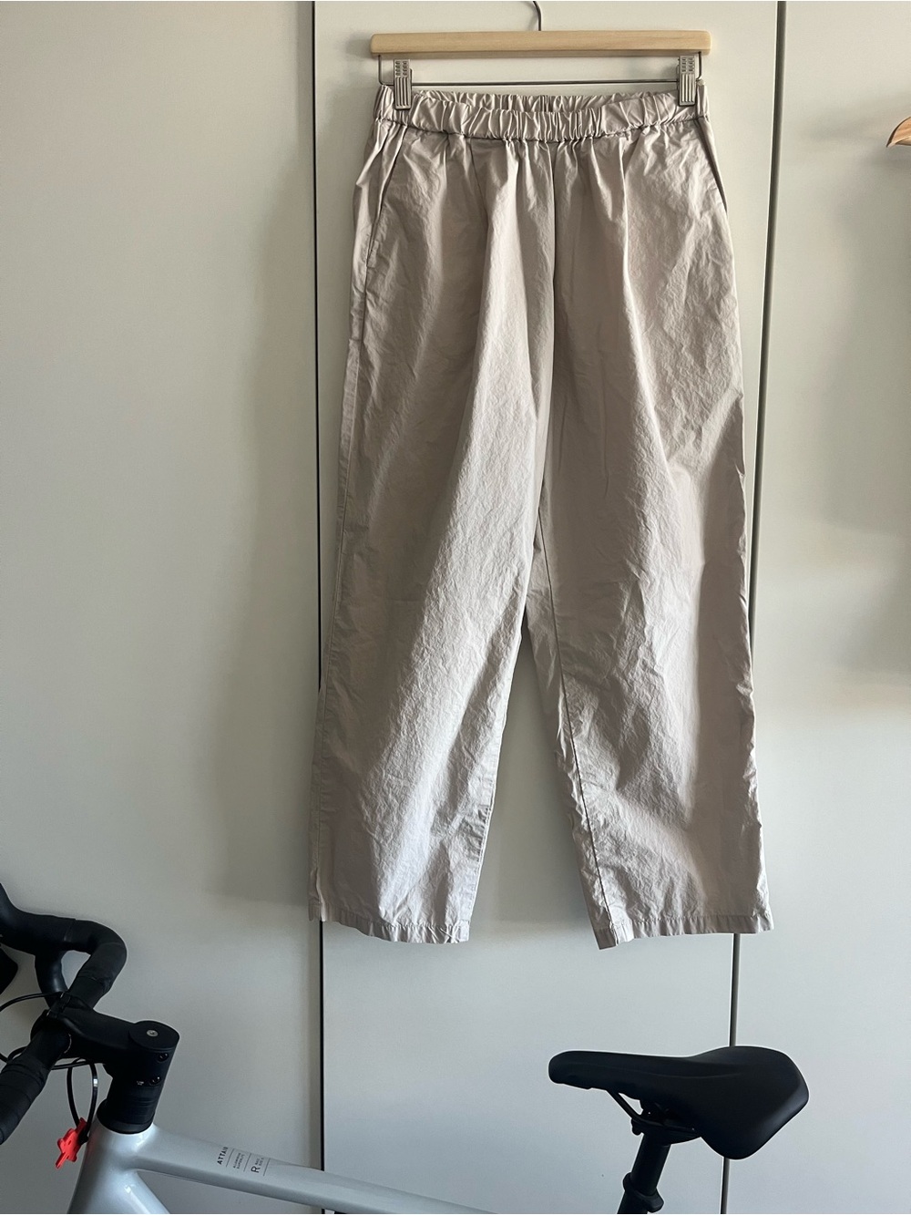 Muji LAB - Unisex Relaxed Drawstring Parachute Pants (S-L)
